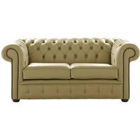 Chesterfield 2 Seater Shelly Golders Green Leather Sofa Settee