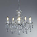 Searchlight 399-5 Marie Therese 5 Light Chandelier Ceiling Light In Polished Chrome