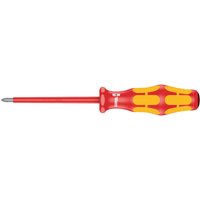 Wera Kraftform 165I VDE Insulated Pozi Screwdriver PZ0 80mm