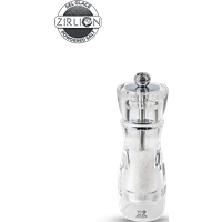 The Vittel salt mill presents a fine combination of acrylic and metal to form a decidedly modern stylish item. The transparency of the mill highlights the salt crystals that it holds. Vittel