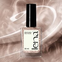 LENA Breathable & Water-Permeable Halal Nail Polish - Desert Mannequin - LE19