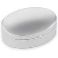 Sterling Silver Oval Trinket Box