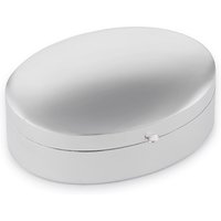 Sterling Silver Oval Trinket Box