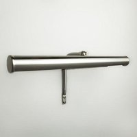 35cm Cambridge Solid Brass Tube Picture Light Brushed Chrome