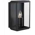 Searchlight 8204BK Outdoor Lighting Black Finish Glass Lantern