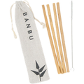 Banbu Bamboo straws - 4 pcs