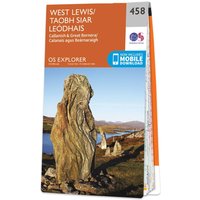 Ordnance Survey OS Map of West Lewis: Explorer 458