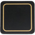 Carrick Melamine Coaster Black 10cm (Set of 6)