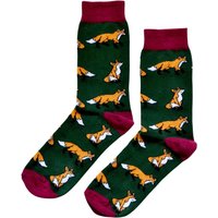 Save the Foxes Bamboo Socks | UK Adult 4-7