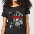 Chucky Typographic Dames T-shirt - Zwart - S