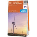 Ordnance Survey OS Map of East Kilbride, Galston & Darvel: Explorer 334