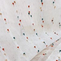 Rainbow Sugar｜Sheer curtain fabric sample｜TGS-1