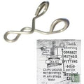 Spark Plug Spring Clip KLG Type for use with HT Spade End