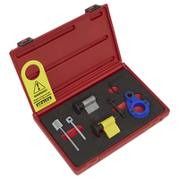 Sealey Diesel Engine Timing Tool Kit 1.2D, 1.4D, 1.6D, 2.0D - for VAG, Ford & Mitsubishi - Belt Drive