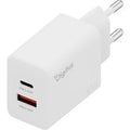 Cargador USB GaN 30W, 1x USB-C, 1x USB-A