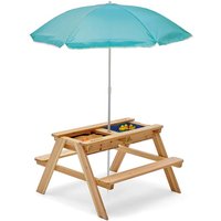 Plum Surfside 3 in 1 speeltafel met parasol