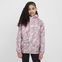 Peter Storm Kids' Camo Packable Jacket, Pink