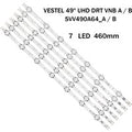 VES490QNDS VES490QNDL-2D-U11 N11 N12 SVV490A64-A B LED Backlight Strip DLED49287FHDCNTD 49UD8380 49UD8400B D49U400M4CW LT-49K880