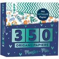 350 Origami-Papiere "Muster-Mix"