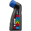 Marcatore a tempera Uni Posca Mop'r punta 3-19 mm blu