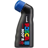 Marcatore a tempera Uni Posca Mop'r punta 3-19 mm blu