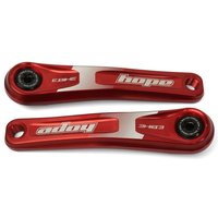 Hope E-Bike Crankset - Red