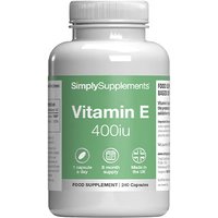 Vitamin E 400iu (240 Capsules)