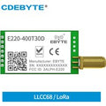 LLCC68 LoRa Wireless Module 433MHz 470MHz 30dBm Long Range 10km RSSI CDEBYTE E220-400T30D SMA-K DIP UART Transmitter Receiver