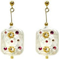 Stars Baroque Pearl Drop earrings