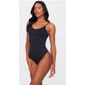 Black Shapewear Thong Bodysuit