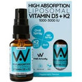 Well Actually High Absorption Liposomal Vitamin D3+K2 25ml