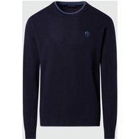 North Sails - Maglione girocollo con logo ricamatoNorth SailsNavy blue3XL
