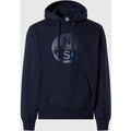 North Sails - Felpa con cappuccio e maxi logoNorth SailsNavy blueM