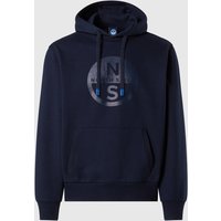 North Sails - Felpa con cappuccio e maxi logoNorth SailsNavy blueM