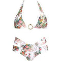 ACQUADICOCCO maillot de bain 2 pièces triangle coques Garden Flowers
