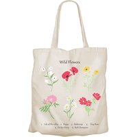 Recycled Cotton Tote Bag - Wild Flowers