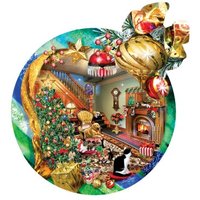 SunsOut Kaminfeuer Ornament 750 Teile Puzzle Sunsout-95028