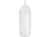 Genware Squeeze Bottle Clear 12oz / 35cl (Case of 12)