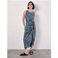 Batik Leaf Print Vest Top & Skirt Co-ord set