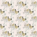 Belynda Sharples Wallpaper Chickens AOW-CHI-06