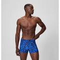 Herren Beachstar Aquashorts mit Print Marineblau/Blau