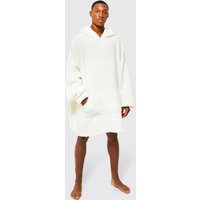 Sudadera Con Capucha Oversize Extrema, Cream