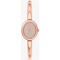 MK Petite montre Maude ton or rose avec bracelet rigide - Or Rose - Michael Kors