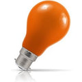 Crompton GLS LED Light Bulb B22 1.5W IP65 Amber Bayonet Coloured Garden Festoon