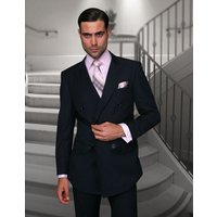 Bold Men's 2-Piece 100% Wool Fashion Suit Statement Color
