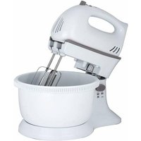 Status 5 Speed Turbo Plastic Hand Mixer & Bowl - White