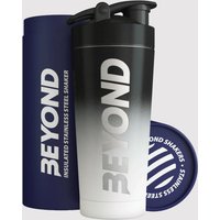 Black & White Beyond Stainless Steel Protein Shaker