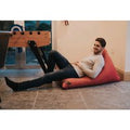 Faux Suede Deck Chair Bean Bag