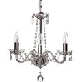 Galway Crystal Cashel 3 Arm Chandelier