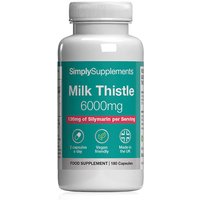 Milk Thistle Capsules 6,000mg